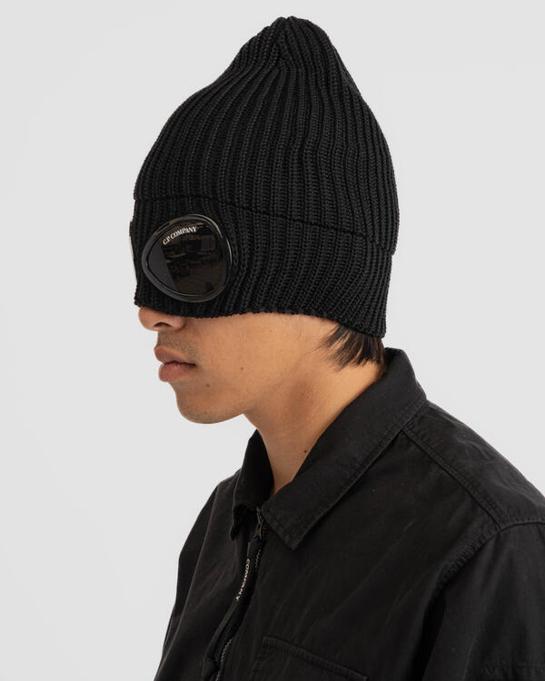 C.P. Company EXTRA FINE MERINO WOOL GOGGLE BEANIE